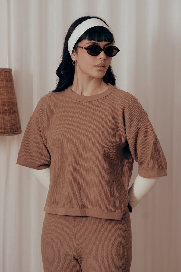 Basic tshirt cocoa