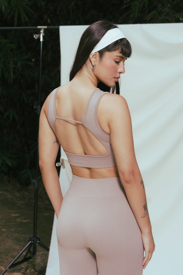 Twill Tank Top taupe