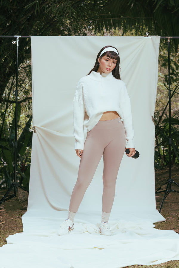 Twill Leggins taupe