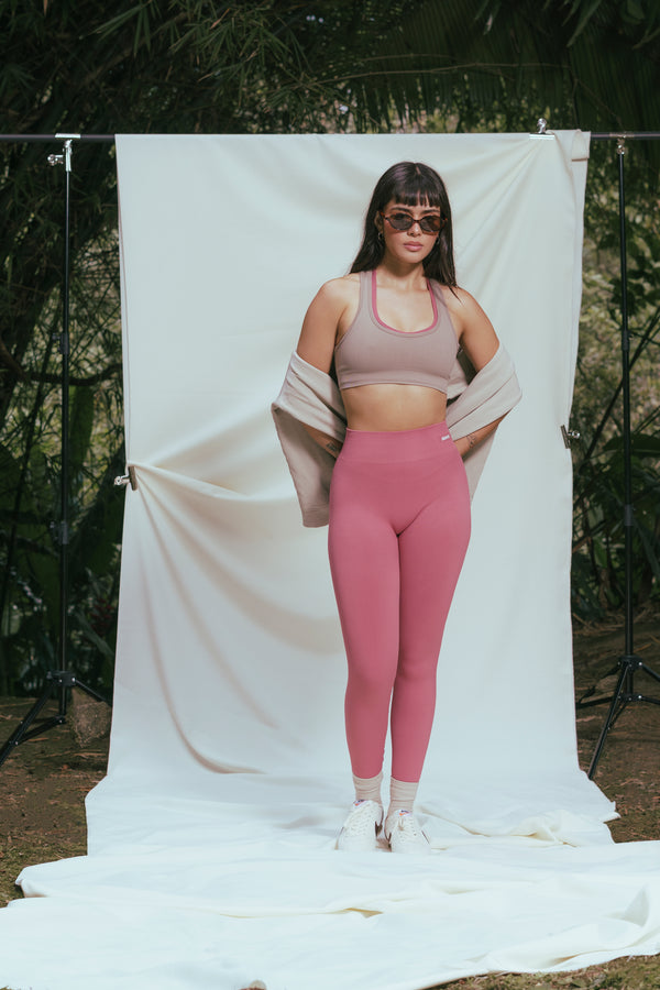 Twill Leggins rose
