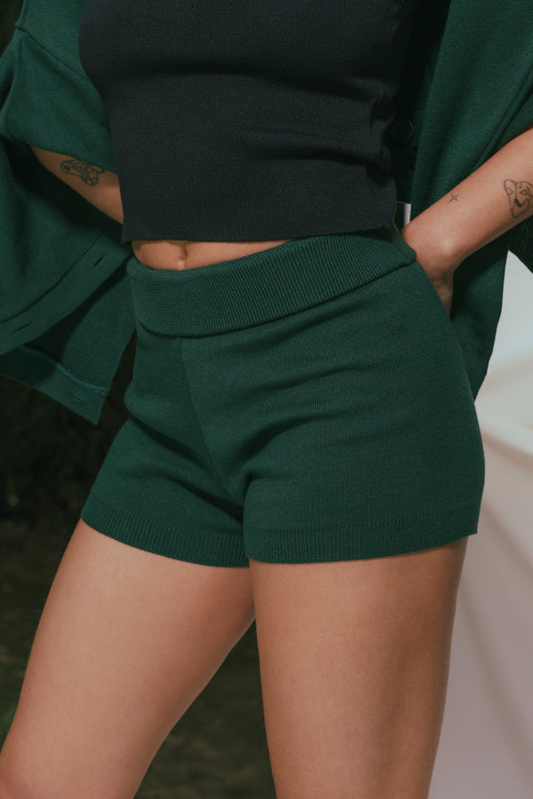 Cozy Short teal green